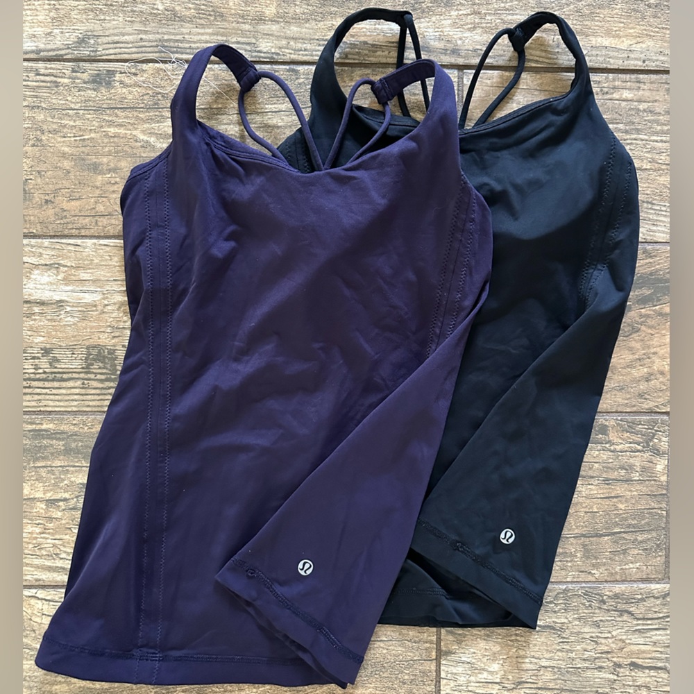 Lululemon Sports Tanks 🖤💜